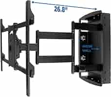 ［新品未開封］壁掛けテレビマウント ブラック 32〜70インチ対応 液晶テレビ 壁掛け金具 32 - 70 インチ 上下チルト AV周辺機器